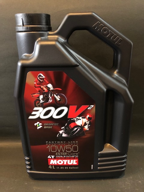 最安値MOTUL300V2 4Tファクトリーライン 10W50(4L)=10，197